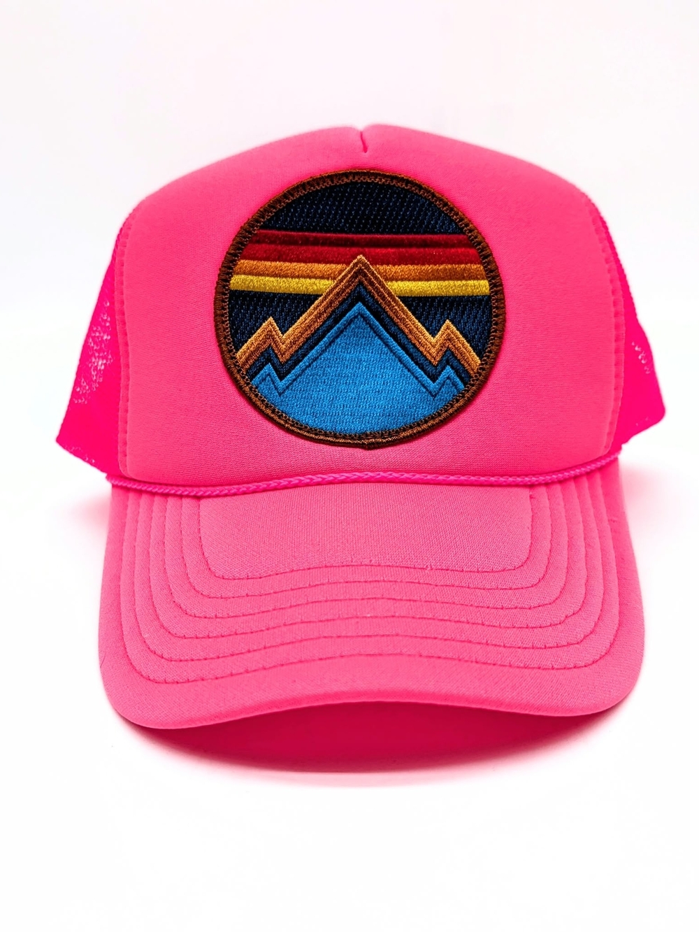 Aviator Nation All Seasons Trucker Hat Neon Pink